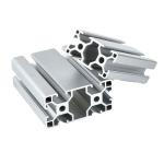 Black Extrusion Aluminum Profiles With Multiple Sizes Natural Finish
