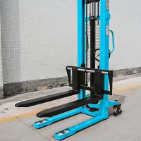 Buy cheap Vertical  Manual Stacker Pallet Jack , Manual Hydraulic Pallet Stacker 3000kg product
