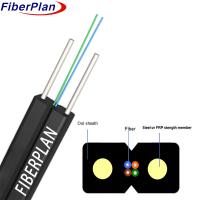 Buy cheap 1-4 Core SM Bare Fiber Indoor FTTH Drop Cable product