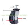 Buy cheap Shopping Trolley Casters Escalator Castor Wheels 100mm from wholesalers