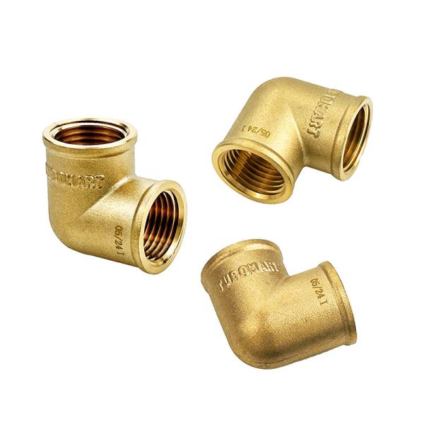 Buy cheap Factory Wholesale Full Brass Female Elbow Fitting Sliding Fitting For Pex Plumbing Water Pipe from wholesalers