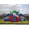Buy cheap Commercial Inflatable Amusement Park / Zoo Jumping Castle 7x7m 0.55mm PVC Tarpaulin from wholesalers