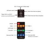 Sp106e 9keys RF Remote Control Mini Music LED Controller DC5V 12V Magic Dream