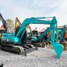 Buy cheap Sk75 Compact Used Kobelco Excavators Construction Track Digger 7Ton from wholesalers