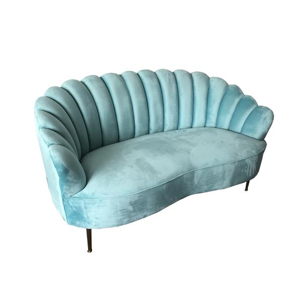Buy cheap Hot 2018 New design living room furniture sofa,velvet fabric living room sofa with gold metal base from wholesalers