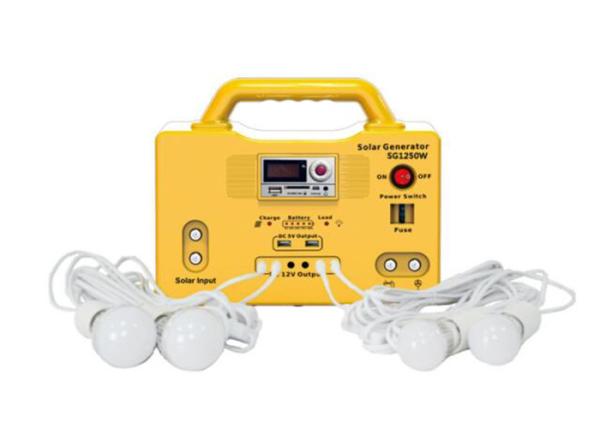 Buy cheap 10W Home Portable Solar Lighting System With LED Bulb from wholesalers
