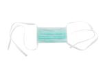clinical Surgical Face Mask 3 Ply , Disposable Hospital Masks 17.5x9.5cm
