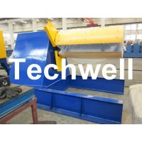Buy cheap Custom Hydraulic Auto Recoiler Curving Machine With 0 - 15m/min Rewind Speed product