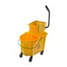 Buy cheap 36L Two Bucket Mop System Buckets And Pails Side Press Wringer Combo from wholesalers