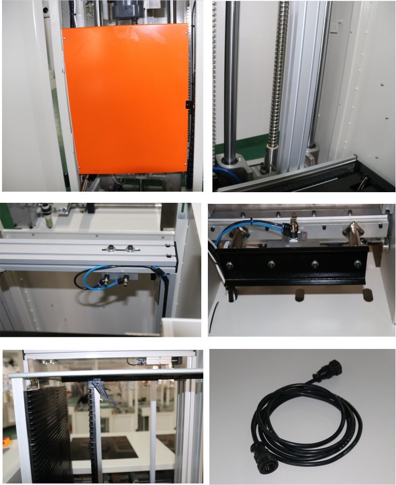 Automatic Magazine PCB Loader And Unloader Multi Rack L Shape