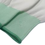 Antislip White Polyester Pu Palm Gloves For Industry S M L XL XXL