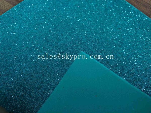 Buy cheap Plain Type Green Finest Colours Glittering EVA Foam Decorative Shiny For Toys from wholesalers