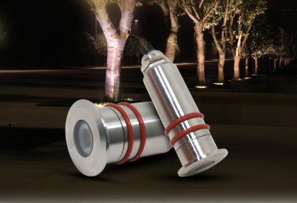 Buy cheap Mini Ground Solar Powered LED Lights , Outdoor Solar Yard Lights Silver Color from wholesalers