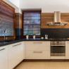 Buy cheap Wood kitchen cabinets set from Guangdong supplier modern cuisine complete design with quartz stone top and drawers from wholesalers