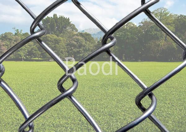 Buy cheap Hot Dip Galvanized Chain Link Mesh Fence Firm Structure For Residential Fencing from wholesalers