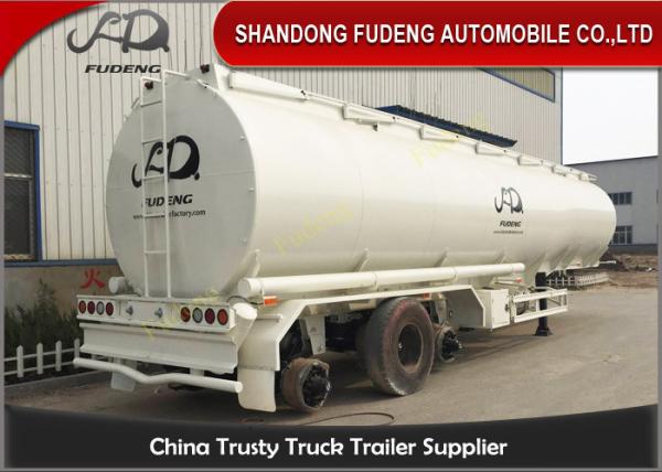 Buy cheap Optional Compartment Fuel Tanker Semi Trailer 45000l Steel Q345B Body from wholesalers