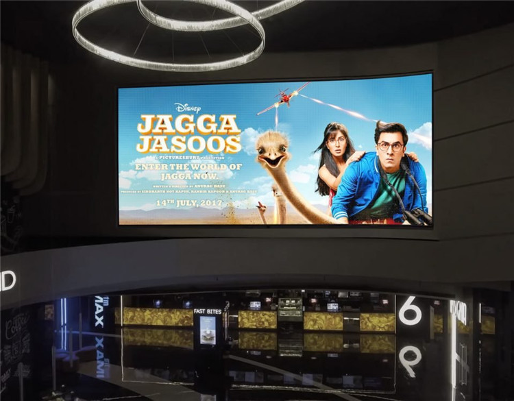 1920hz Refresh Rate Media P2.5 Indoor Advertising Led Display