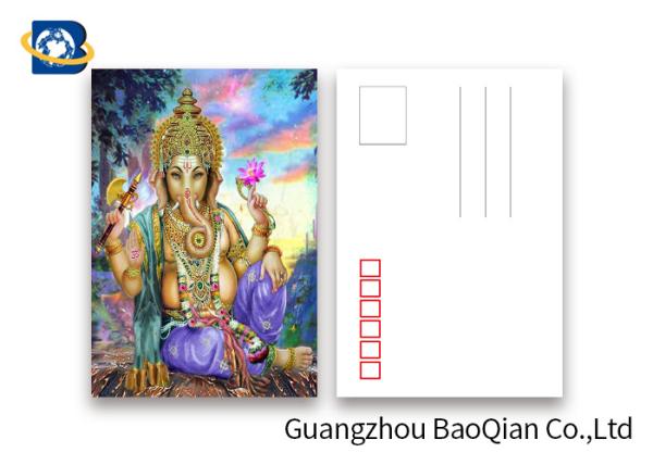 Buy cheap Souvenirs Custom Lenticular Postcards 5D Effect Two Sides CMYK Printing from wholesalers
