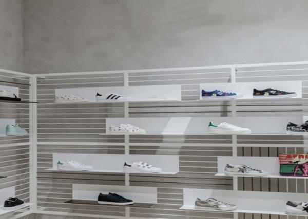 Buy cheap Saves Space Wall Mounted Shoe Display With Iron Material Strong Bearing Capacity from wholesalers