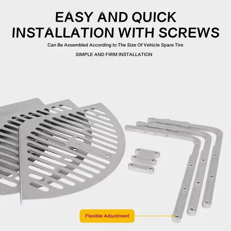2024 Spare Tires Barbecue Rack for GRAND HIGHLANDER Car Fitment TOYOTA FAW US Made