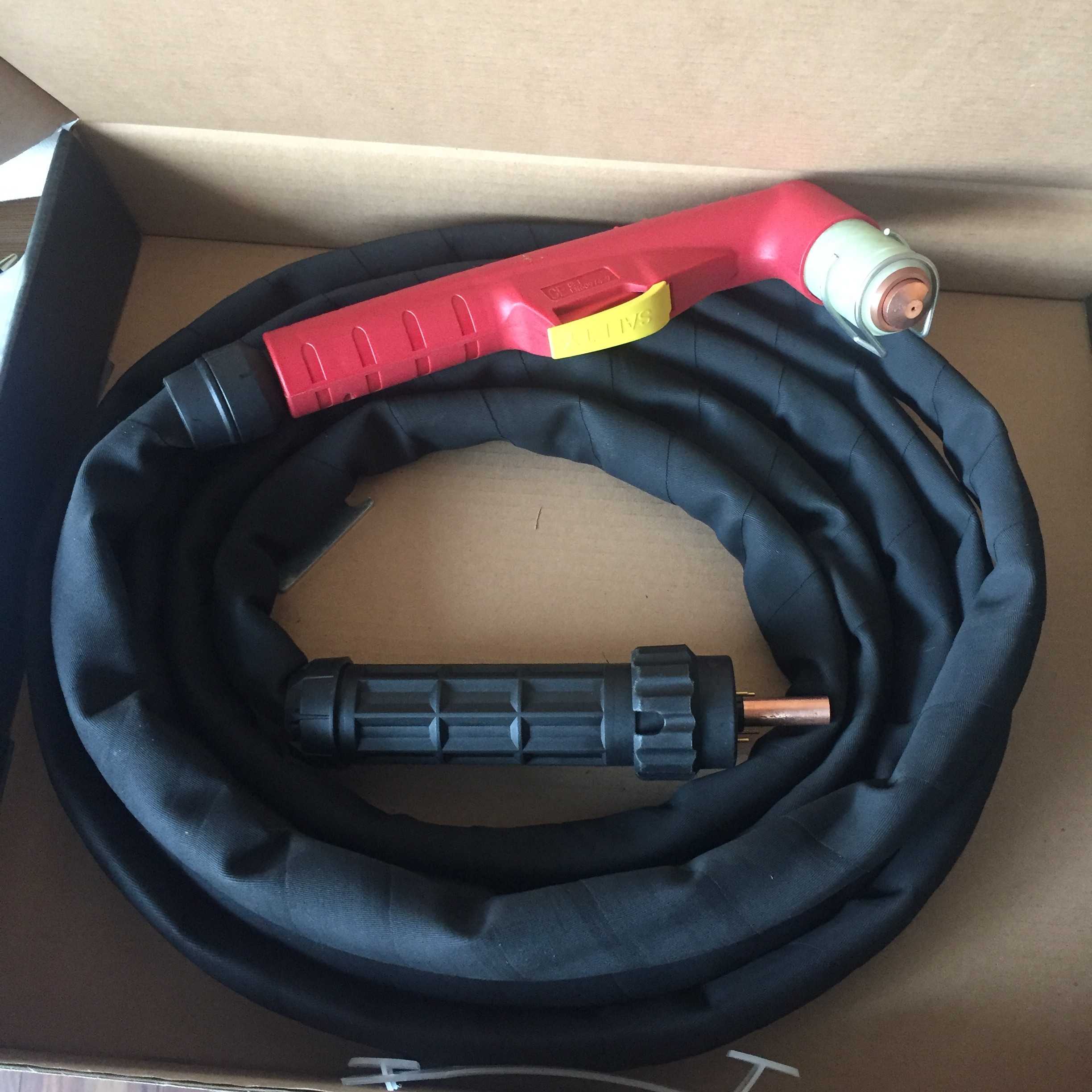 A141 Air Cooled Plasma Torch , Plasma Cutter Torch 5M Standard Length