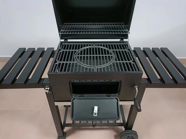Buy cheap 40kg Weight Charcoal BBQ Grill 23.7 Inch Portable Camping Grill With Wheels from wholesalers