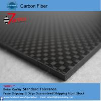 Buy cheap 5.0mm* 400mm*500mm Carbon Fiber Plate High Modulus Carbon Fiber Laminated Sheet product