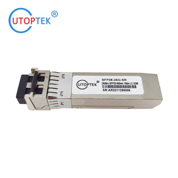 SFP28 25G SR 850nm 100m Multi mode Duplex LC Optical Transceiver Module 25g sfp module price