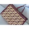 Buy cheap High Capicity 42cm Tote Shopper Bag , Handmade Straw Woven Tote Bag from wholesalers