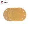 Buy cheap 150mm 40 Grit Aluminum Sanding Disc Yellow For Auto Body from wholesalers