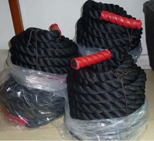 Buy cheap 30% PP 70% Polyester Battling Rope 50mm 10m 12m 15m from wholesalers