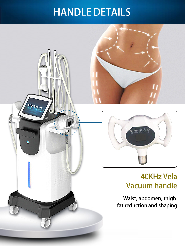 Body Sculpting Slimming Machine Fat Burning Laser Vacuum Cavitation Device