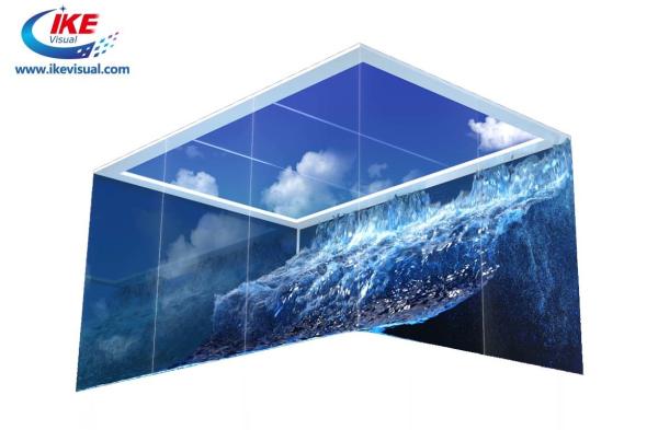 Buy cheap Advertising Naked Eye 3D LED Display 90 Degree P6 Full Color Outdoor LED TV Screen from wholesalers