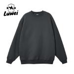 Premium Cut and Sew Oversized Blanket Crew Neck Heavyweight Felpa Essentials
