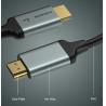 Buy cheap 60hz HDMI Cable Assembly 4k 3840x2160 15m Fiber Optic from wholesalers