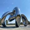 Buy cheap Large Outdoor Stainless Steel Sculpture With Highly Mirror Polished Finish from wholesalers