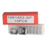 Buy cheap 14mm Standard Square Straight Tungsten Carbide Cutter Inserts Knives from wholesalers
