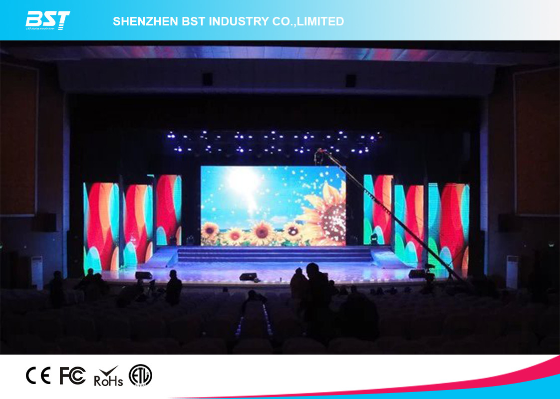 Ultral Thin Rental Led Display Screen Pixel Pitch 4mm Indoor Led Display Billboard
