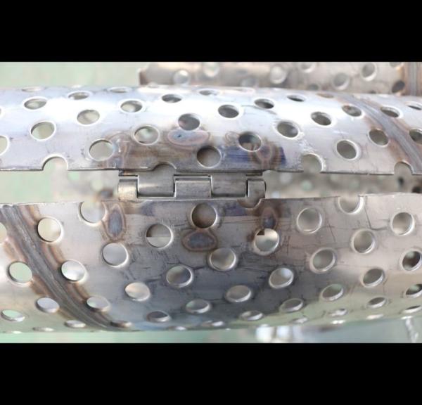 Buy cheap Architecture Spiral Perforated Tube ASTM GB Galvanized Steel For Lighting Fixtures from wholesalers