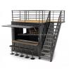 Buy cheap Wooden Outdoor Customized Coffee Booth Mall Kiosk 10ft Container Shop for Modern Hotel from wholesalers