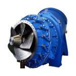 Turbine Type Horizontal Francis Turbine Stainless Steel Guide Vane Francis