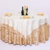 Buy cheap Outdoor Reusable 120 Inch Round Jacquard Tablecloth from wholesalers