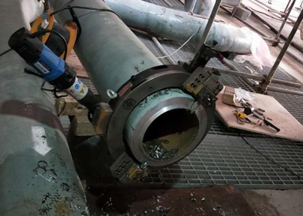 Outside Mounted Electric Tube Cold Pipe Cutting And Beveling Machine For