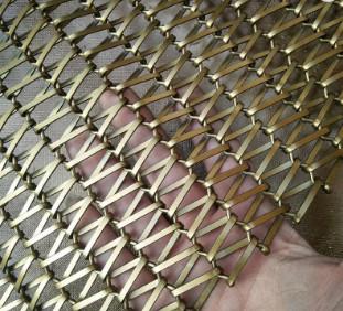 Buy cheap V Shape Stainless Steel Food Industry Conveyor Systems Belt Mesh Wire from wholesalers