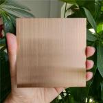 309S 310S 904L Gold Color Stainless Steel Sheet Mirror Finish For Elevator