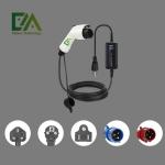 Home Ev Car Accessories Mobile Type 2 Electric Car Ev Charger 32A 7Kw Level 2