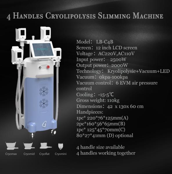 Buy cheap Liposuction Cryotherapy Fat Burner Reduction Losing Weight Freeze Machine Weight Loss Cryo Cooling Therapy Criolipolisis from wholesalers