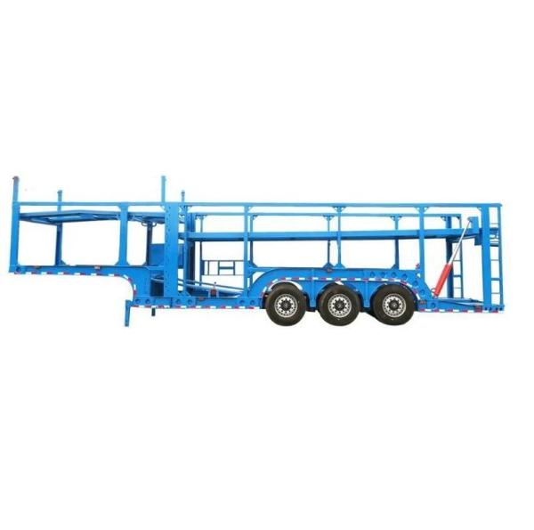 Buy cheap 3 Axle Car Carrier Trailer Double Deck Semi Trailer for Car Transport from Fuwa/BPW from wholesalers