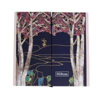 Buy cheap 4c Offset Printing Book Shape Folding Gift Box flocking paper product
