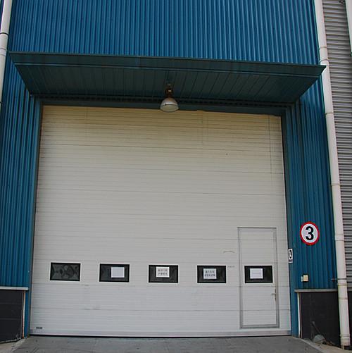 Buy cheap Soundproof Sectional Overhead Industrial Doors 220/380V from wholesalers
